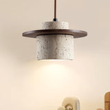 1-Light Wabi Sabi Ceiling Light for Home Decor