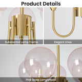 Pink Bubble Chandelier Product Details