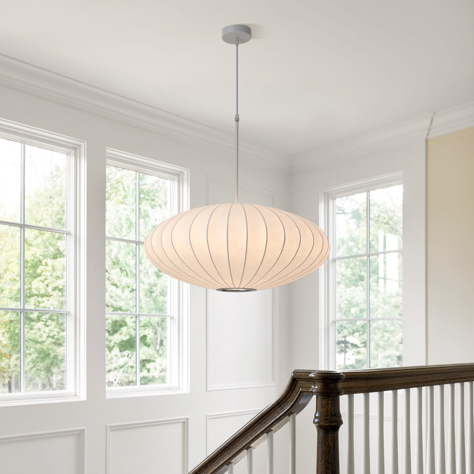  Japanese Lantern Pendant Light for Staircase