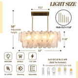 Gold Chandelier Size Specification